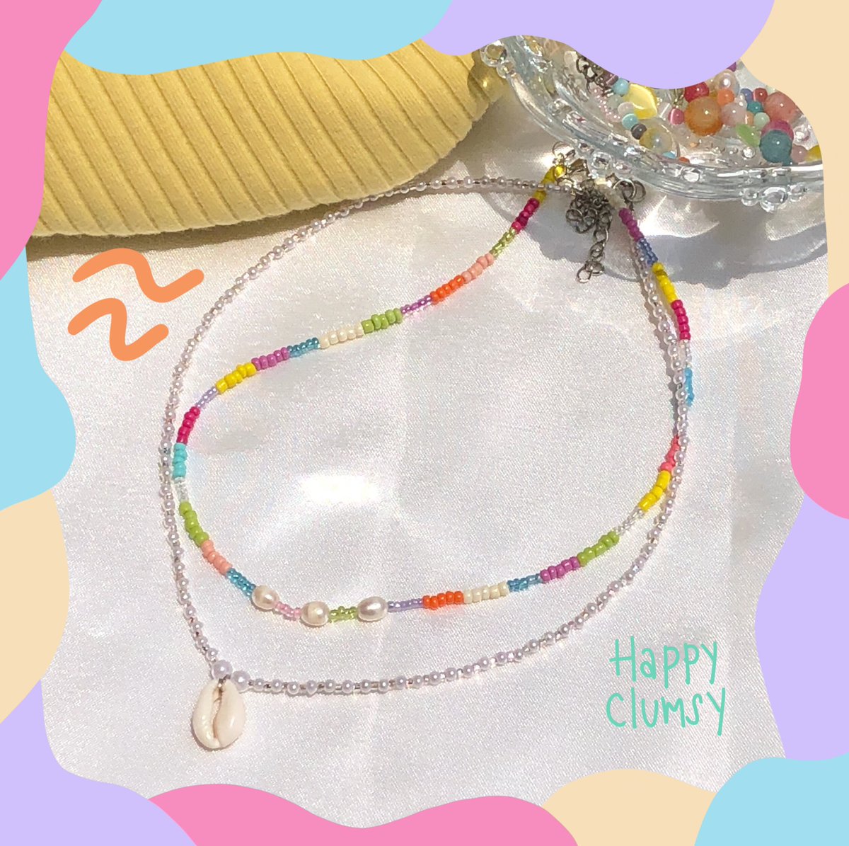 happyclumsy's tweet photo. 💟ηєω вυ∂∂у💟 ใส่คู่กันแล้วน่ารักม้ากกก เส้นละ 130 บาท ซื้อคู่ 250 บาทเท่านั้นค่า💅🏻🌷❤️🍭
#กําไลข้อมือ #กำไล #กำไลลูกปัด #ลูกปัด #สร้อยคอ #สร้อยข้อมือ https://t.co/5yZ2r7Drny
