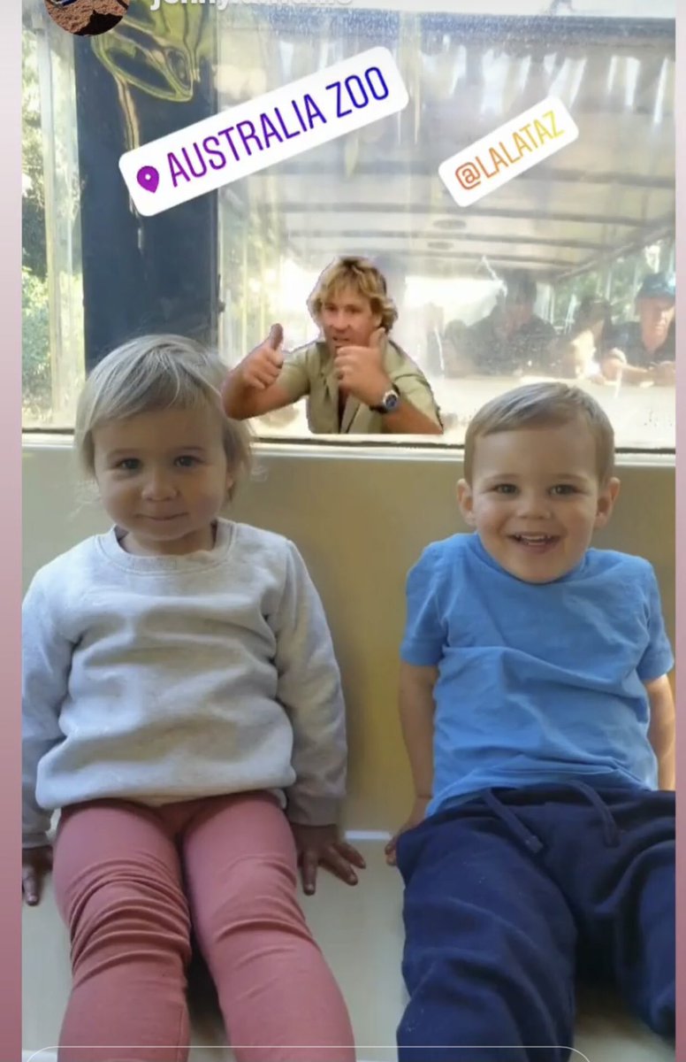 NicNic711's tweet photo. Grandson Riley has been out and about with his little girlfriend 🥰 #australiazoo #numberonegrandson https://t.co/b8Af1exGis