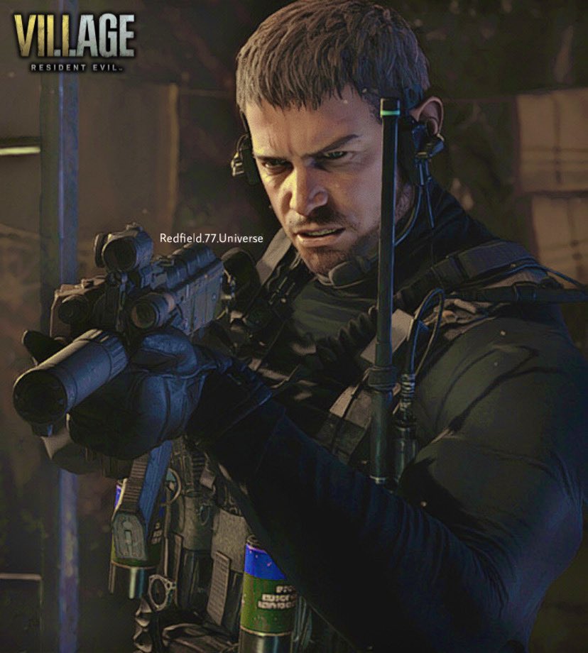 Redfield77Unite's tweet photo. Stop! Don’t move!
.
©️Capcom/edit by myself 
.
#capcomgames #residentevil8 #villageresidentevil #chrisredfieldvillage #chrisredfield #residentevilanniversary25th 
#re8 #RE8Village  #rebhfun🧟 #rebhfunタグで知り合いを探してフォローさせていただきました #rebhfun25h #houndwolfsquad https://t.co/pLGi3Guw9W
