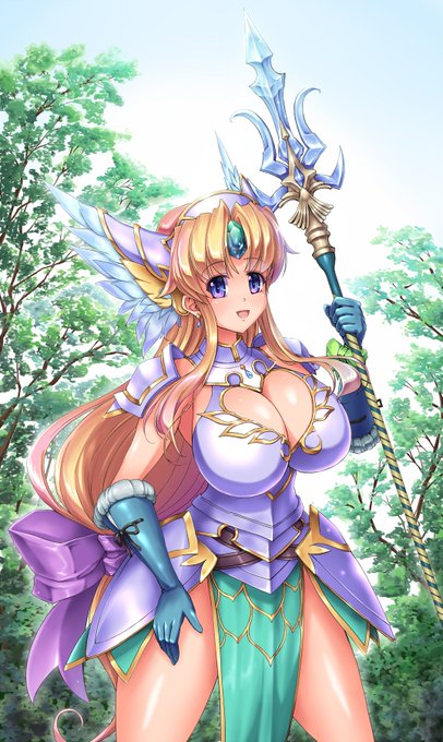 ワルキューレ×バルキリースピア
長物持たせると余白が増えて困るね 