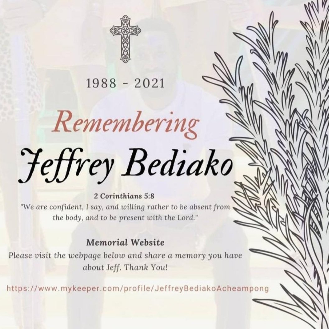KingKwabs's tweet photo. In loving memory of Jeffrey Bediako a.k.a Negus Negasty. 
https://t.co/eCmm8BNxp2

#Ghana #FJC #RIPJeffrey #MefriGhanaClubhouse https://t.co/MNmccdh8Pr