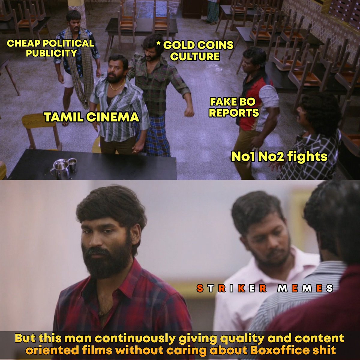 Saviour of Tamil cinema !! <a href="/dhanushkraja/">Dhanush</a> 

#JagameThandhiram  #Karnan