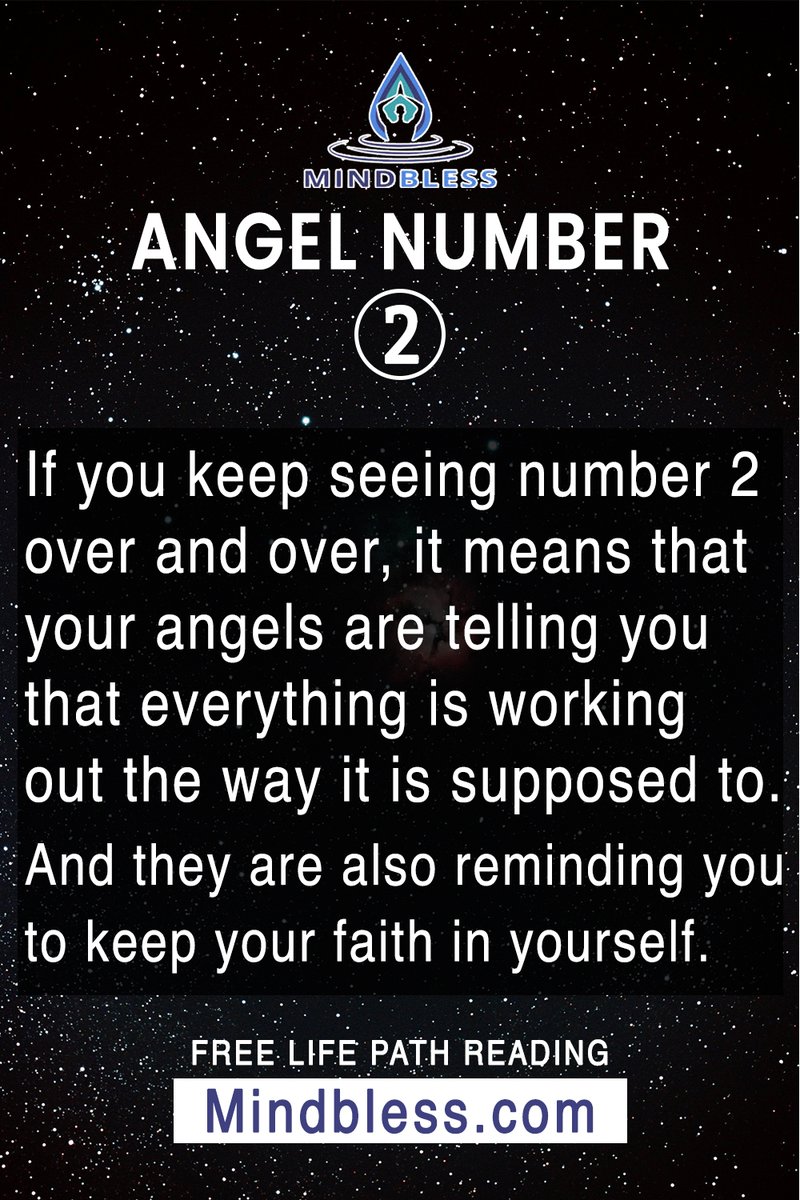 AngelMeanings's tweet photo. Angel Number 2

If you keep seeing number 2 over and over, it means that your angels are telling you that everything is working out the way it is supposed to. And they are also reminding you to keep your faith in yourself.

#angelnumber #angelnumbers #angelmessages https://t.co/tlrb0phg7t