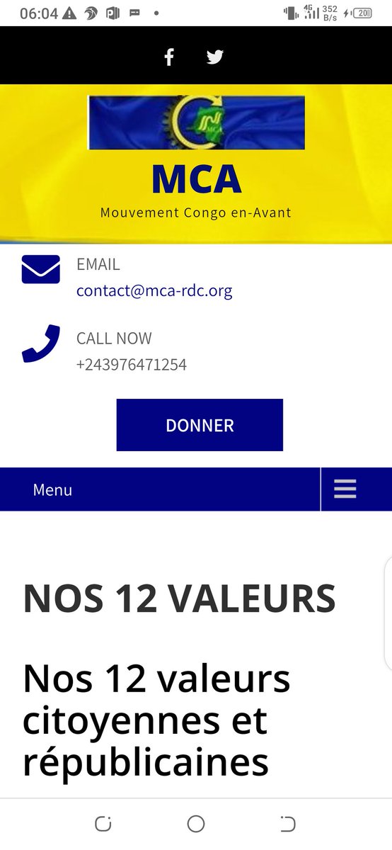 (M.C.A.)Mouvement Congo en-Avant tweet media