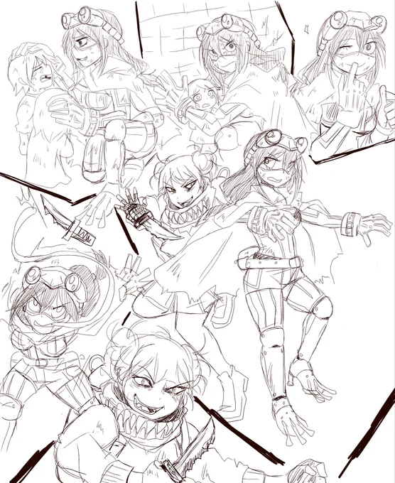 Froppy mission : part 1 doodle #tsuyu #Froppy #TsuyuAsui #izukumidoriya #Deku #RESCUE #ProtectOthers #hero #doodle #midotsuyu #IzukuxTsuyu #fanart #bokunoheroacademia 