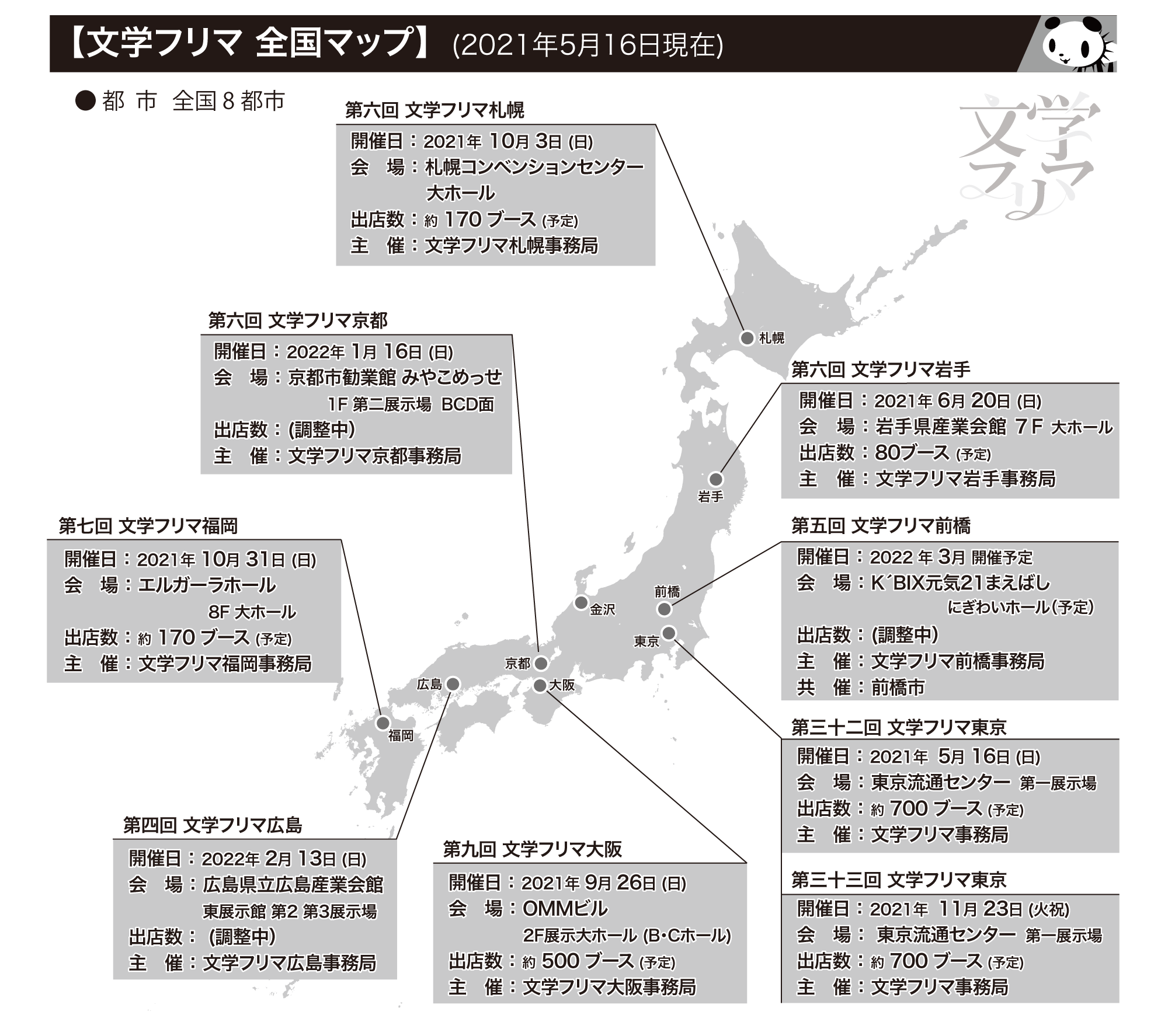 文学フリマ事務局 次は9 26大阪 全国の文学フリマの開催予定および募集期間の一覧となります 21 5 16時点 皆様のご出店お待ちしております T Co Bucnepg7ia 文学フリマ 文フリ東京 文フリ大阪 文フリ福岡 文フリ岩手 文フリ札幌 文