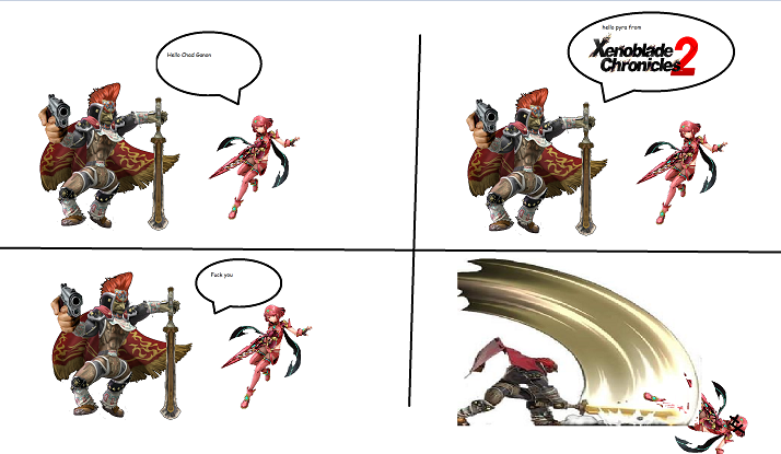YourGanon's tweet photo. Perish, woman. https://t.co/6yPh5LbfQj