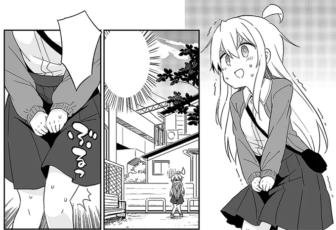 5月27日発売の「お兄ちゃんはおしまい!」アンソロジーに漫画一本描かせていただきました。
まひろちゃんが我慢したりしなかったりするお話。どうぞよろしくです!
https://t.co/1V6uVCBAK4 