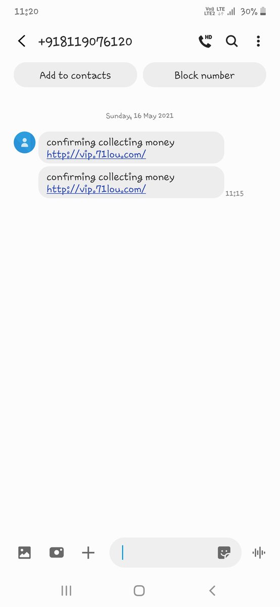pbemmi's tweet photo. @GoI_MeitY @DoITCRaj I've been receiving very frequent malicious msgs from different numbers what should I do now? Is it some kind of cyber traps or something??? PFA https://t.co/VVcCkJh1Wc
