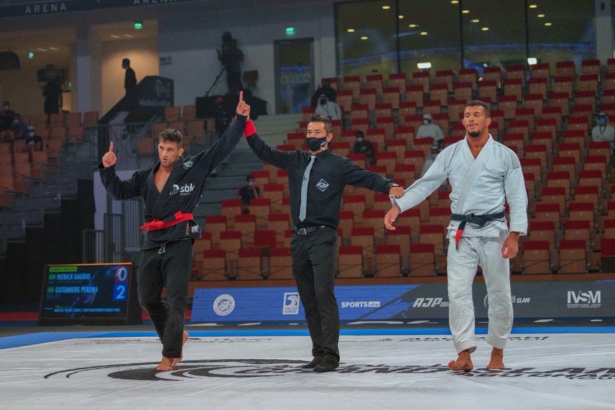AJPTour's tweet photo. Do you remember how PATRICK won his fights #ADGS Abu Dhabi tour?

#AJPTour #AbuDhabiGrandSlam #ADGS #Oss #JiuJitsu #MMA #JiuJitsuLifestyle https://t.co/Q9MI9rBHjS