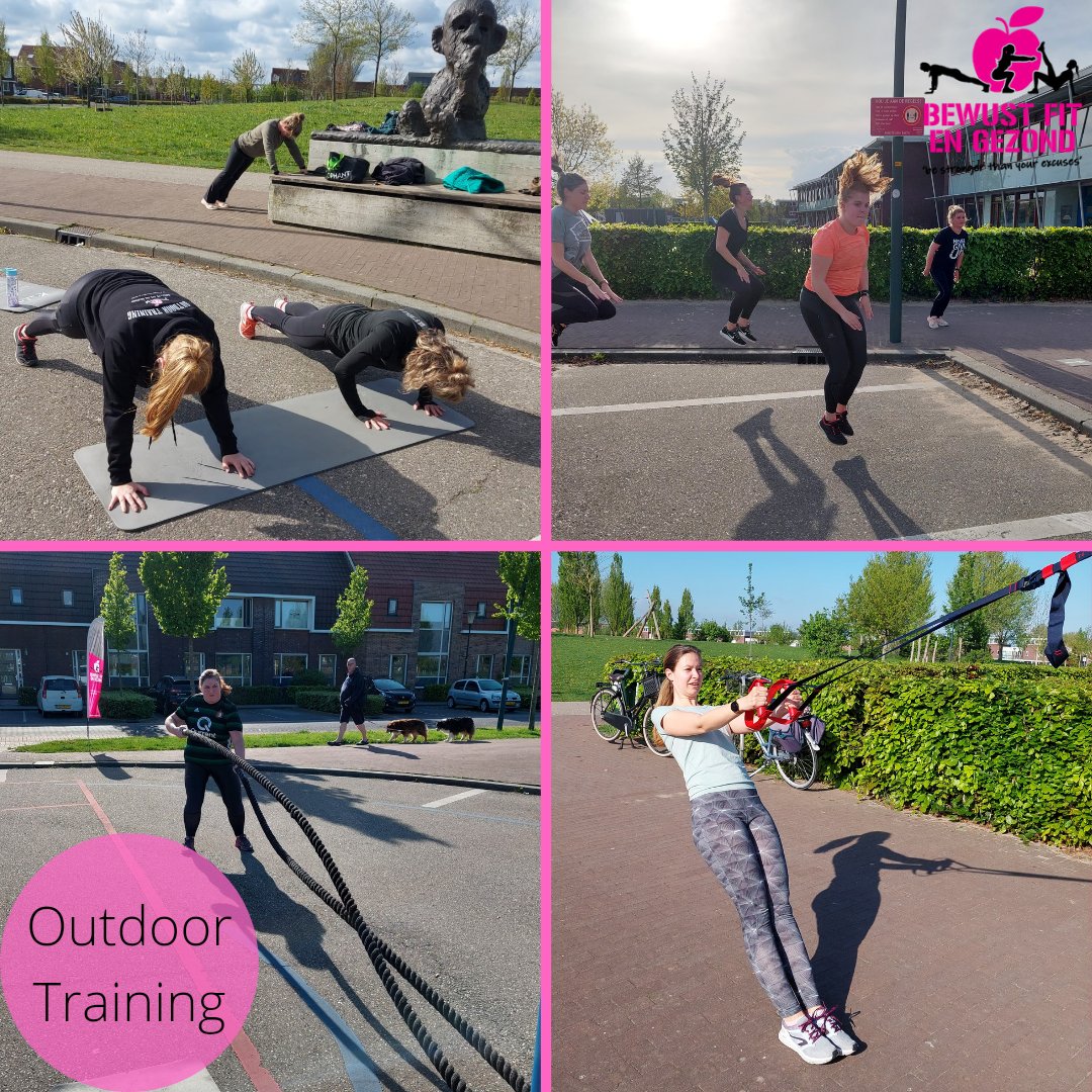 Outdoor Training! 
Doe mee, proefles is gratis.
bewustfitengezond.nl