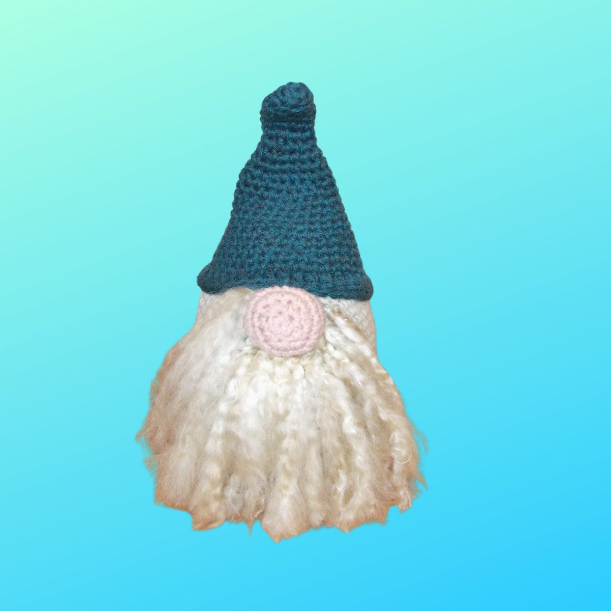 Crocheted Tomte Gnome tuppu.net/84bb6aae #handmadecrochet #crochetpattern #wholesalebuttons #gnome #machineknitbeanie #dryerballs #earsavers #SUNCREATIONSEMPORIUM #cuttingboard #Etsyseller #Handmadegnome
