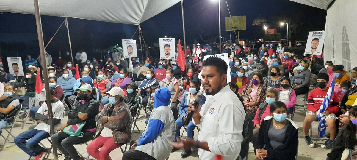 gerardocampos_t's tweet photo. Creo firmemente que juntos podremos lograr un cambio en #Tochtepec. Estamos formados por un equipo invencible y hoy en nuestra presentación en #Chipiltepec, dimos muestra de ello. ¡Vamos a ganar!

#Vota6DeJunio 
#GerardoCampos 
#UnidosYComprometidosPorTi https://t.co/SIzIwExoa5