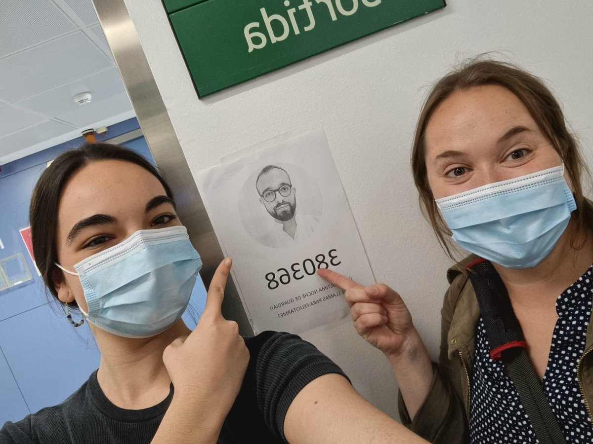 Luego de 5 años, ayer fue mi última guardia como residente. 
No tengo palabras para contaros lo increíble que es el equipo de Onco Médica del Clínic. Gracias totales 😌❤️<a href="/hospitalclinic/">Hospital Clínic</a> #OncoClinic #dreamteam