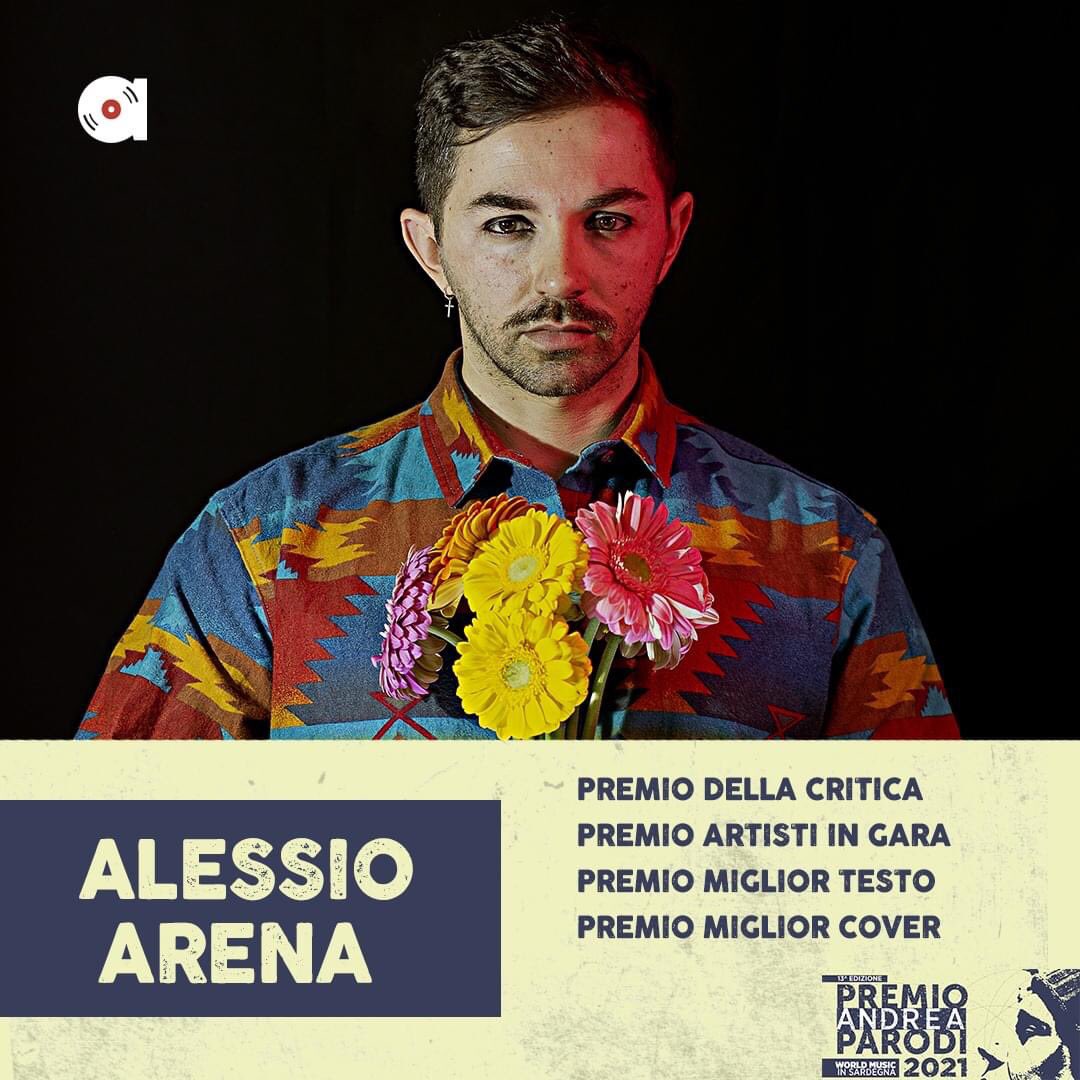 AlessioArena's tweet photo. Alessio Arena al #PremioParodi è risultato vincitore del:

Premio della critica
Premio degli artisti in gara
Premio alla miglior reinterpretazione
Premio al miglior testo

#FondazionePremioParodi #AlessioArena @RaiRadioTechete @RaiRadioItalia @Escenapart https://t.co/LXD1skXACY