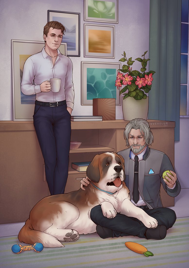 Vvevelur ⭕ (@vvevelur) on Twitter photo Illustration <a href="/justrandomzine/">Just Random Zine</a>
I'm crazy about reverse AU🔥
#JustRandomZine #MyNameIsConnor #DetroitBecomeHuman #dbh #hannor #hankcon Illustration <a href="/justrandomzine/">Just Random Zine</a>
I'm crazy about reverse AU🔥
#JustRandomZine #MyNameIsConnor #DetroitBecomeHuman #dbh #hannor #hankcon