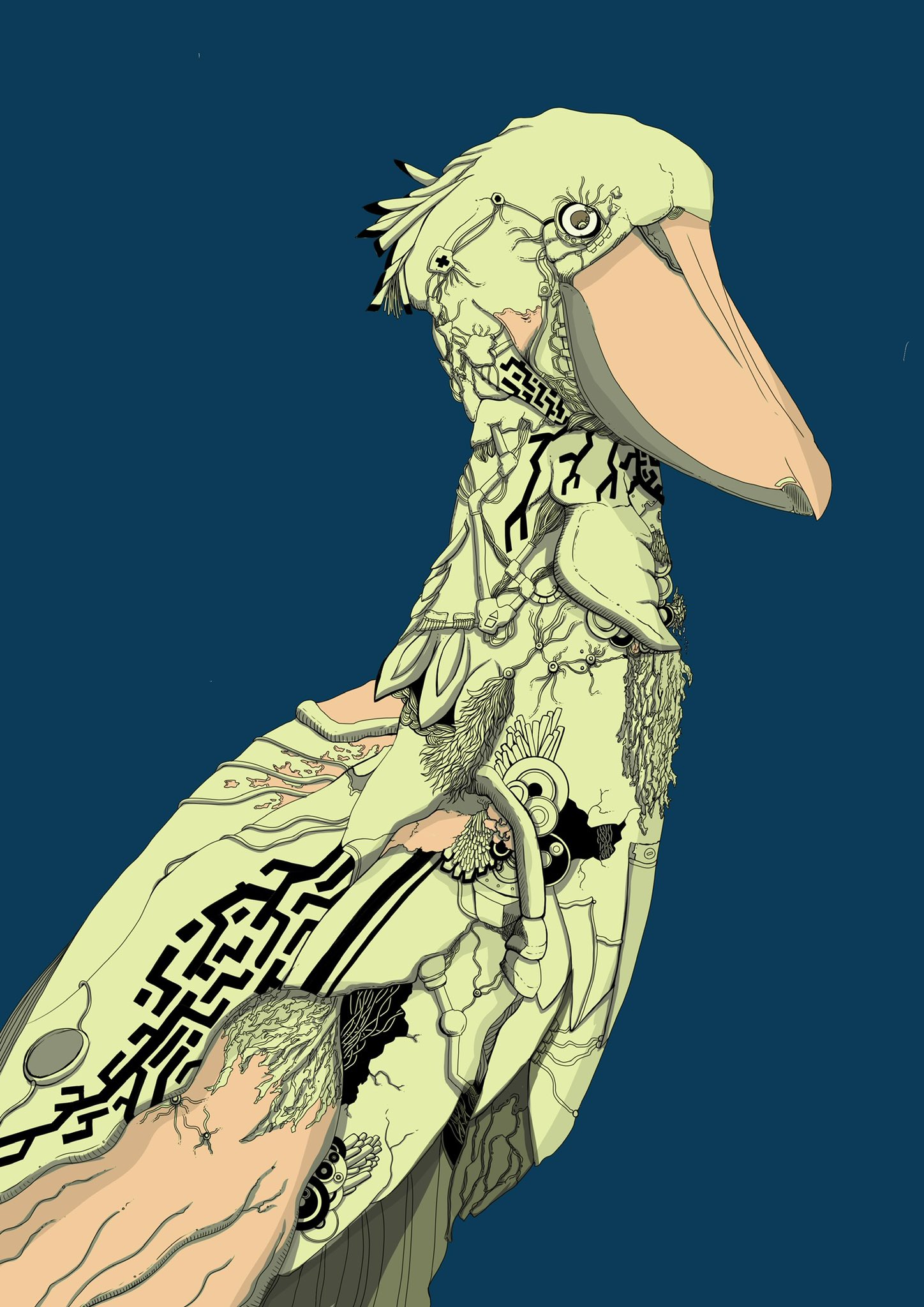 小豆 きの メカ デジタルイラスト 動物イラスト 鳥 メカトリ メカ生物 ロボット 機械 コード ハシビロコウ もどき T Co Cw4fmw2vmm Twitter 小豆 きの メカ デジタルイラスト 動物イラスト 鳥 メカトリ メカ生物 ロボット 機械 コード ハシビロコウ もどき T Co Cw4fmw2vmm Twitter