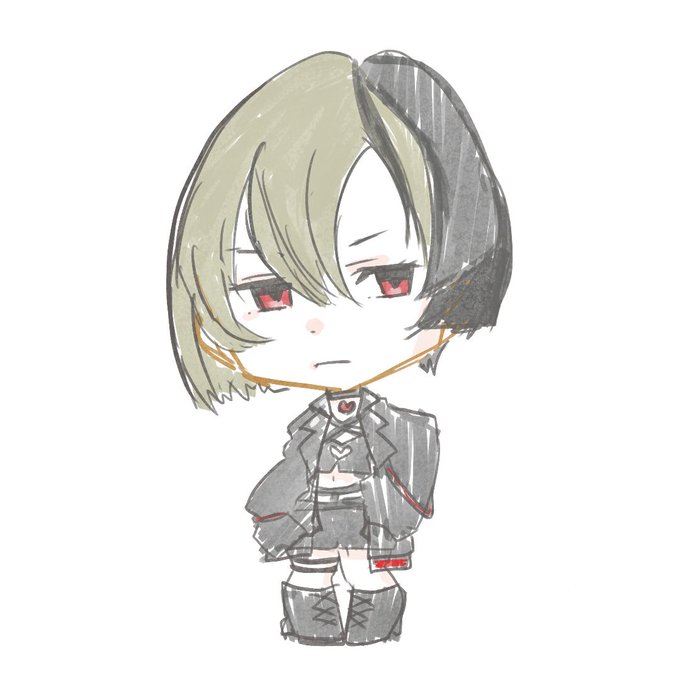 3頭身のtwitterイラスト検索結果
