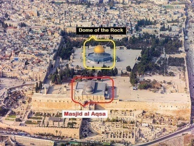 ayzazanab's tweet photo. Whenever something about masjid al Aqsa is mentioned by the media, they show the picture of the Dome of the Rock and not the picture of masjid al Aqsa. And many Muslims also think that the golden dome is masjid al Aqsa. https://t.co/cZP6bH6DDi