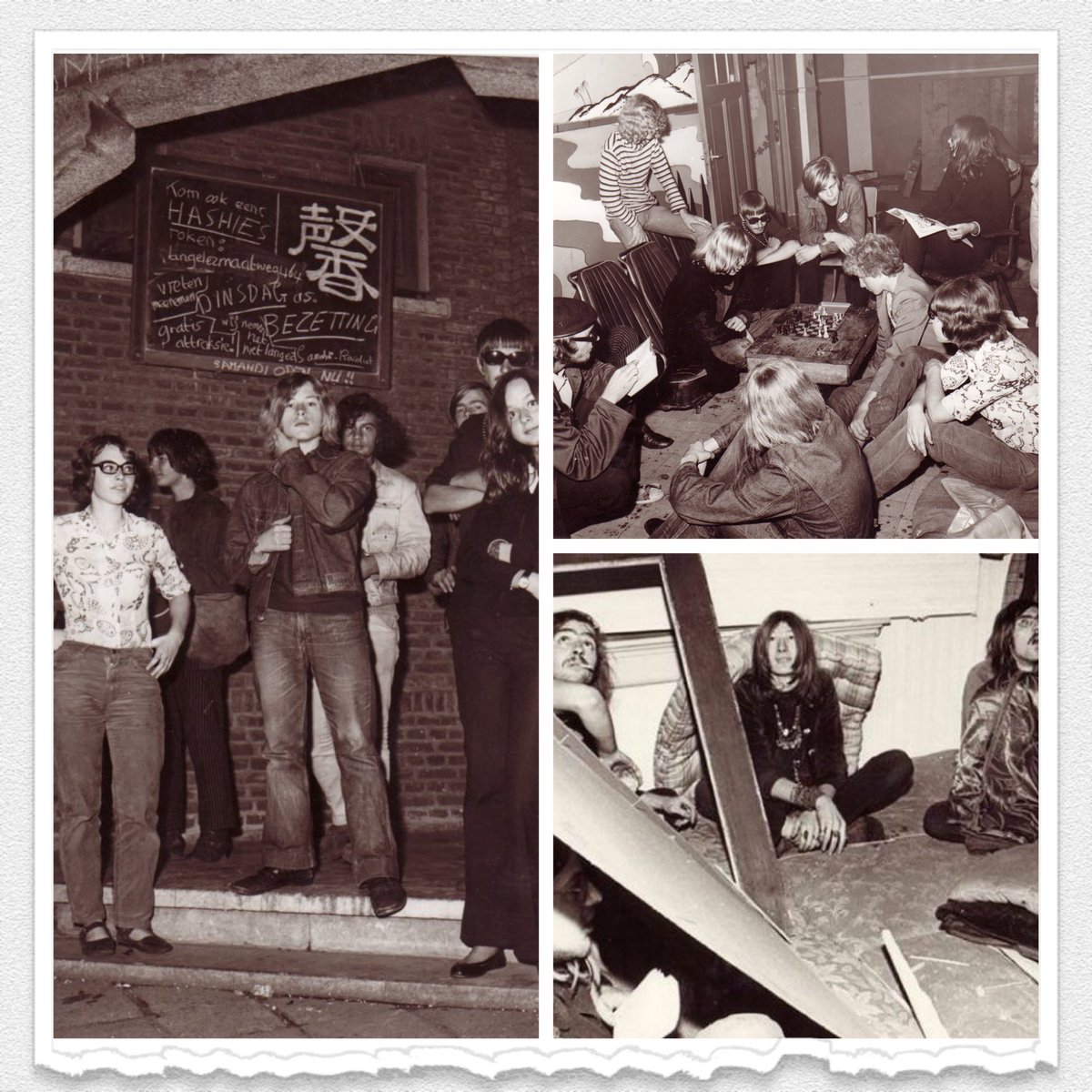 MoordzakenPod's tweet photo. Beeld bij #19 “De Fashionmoord”: (1) Fashion anno 1970, waarvan Fashion vleugel in 1971 verwoest is door brand [Foto: Tubantia/Jan de Vries], Willem de Clercqstraat anno 2021, Aya Sofia Moskee [beeld: @stijnterpstra]; (2) het ‘leven’ in de Fashion [bron: @marcokrijnsen] #podcast https://t.co/qezMLzEw3q