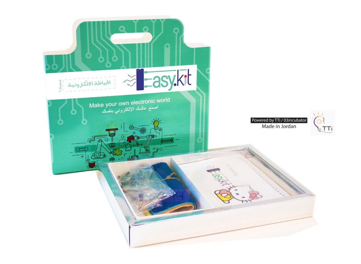 TTInnovation's tweet photo. #Electronic #sewing kit by our incubated startup #EasyKit at #03incubator.
#02incubator #Entrepreneurship #Innovation #womenempowerment #jo @USMEPI https://t.co/hHOzqAgysk
