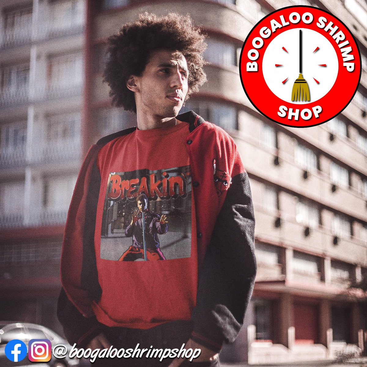 shrimp_shop's tweet photo. Breakin’ on Beat Street 👟
Feeling’ the Vibe!
@shrimp_shop
Worldwide Shipping 🌎
#beatstreet #dancingonthestreet #hiphopdance #customtees #BoogalooShrimp #StreetDancer #Turbo #breakdance #poplockin https://t.co/brt2ANEAKb