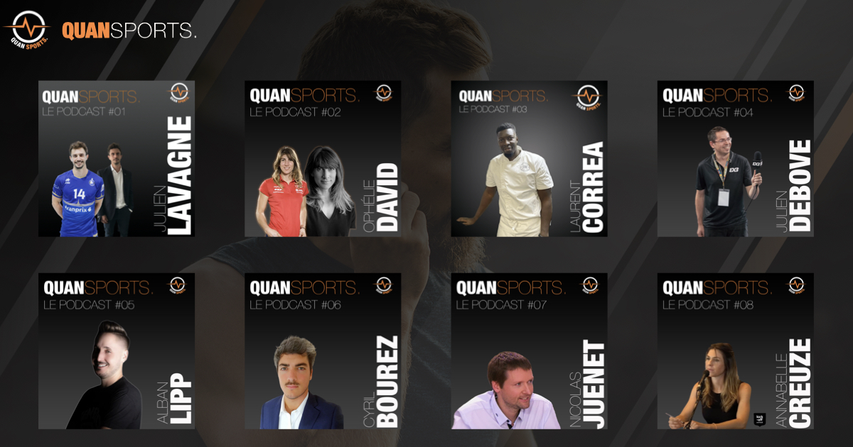 SportsQuan's tweet photo. [Podcast] Des retours d'expérience de professionnels du sport, des partages d'anecdotes étonnantes mais également des clés de réussite pour chacun, c'est le podcast Quan Sports. 

8 épisodes sur des thèmes différents :

https://t.co/vTDKjJlbdw

#podcast #sport #neverstoplearning https://t.co/b87lXRDMvB