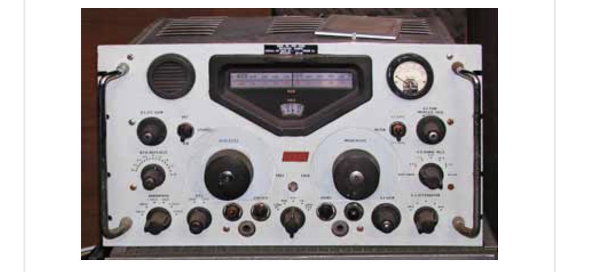 ElecNotes's tweet photo. The Racal RA17 radio communications receiver represented a milestone in radio technology offering very high frequency stability for its time. #radio #receiver #ra17 #racal #hamradio #hamr https://t.co/ER5vgDGeeS https://t.co/wUrxwnSlLj