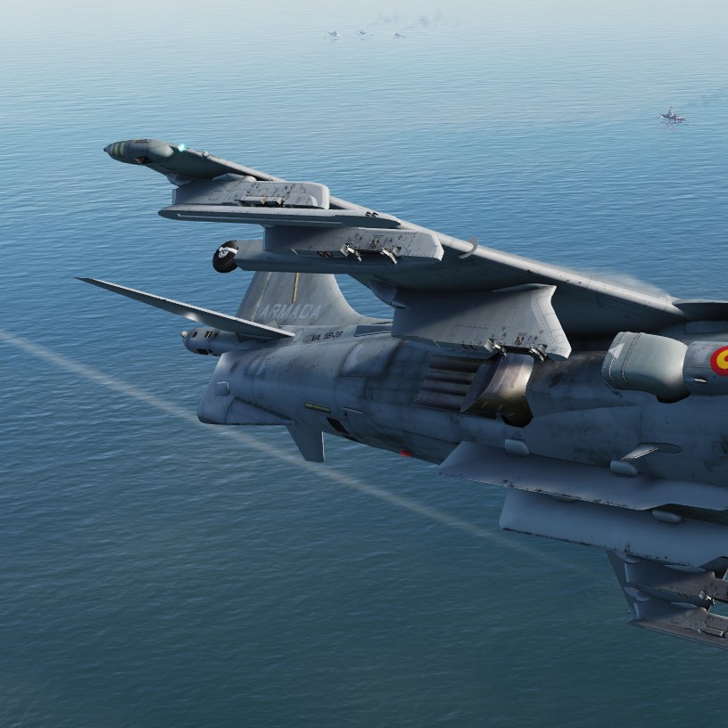 FLOANVirtual's tweet photo. #LHDQualifications #DigitalCombatSimulator #DCS #EagleDynamics โ Nuestra #NovenaEscuadrillaVirtual ๐ช๐ธโ๏ธ vuela el AV-8B Harrier II+ desde el buque L-61 Juan Carlos I de #desdemicabina - https://t.co/ZulMPaBmJv & https://t.co/4dW3URYI5f https://t.co/d36c8Mhig7