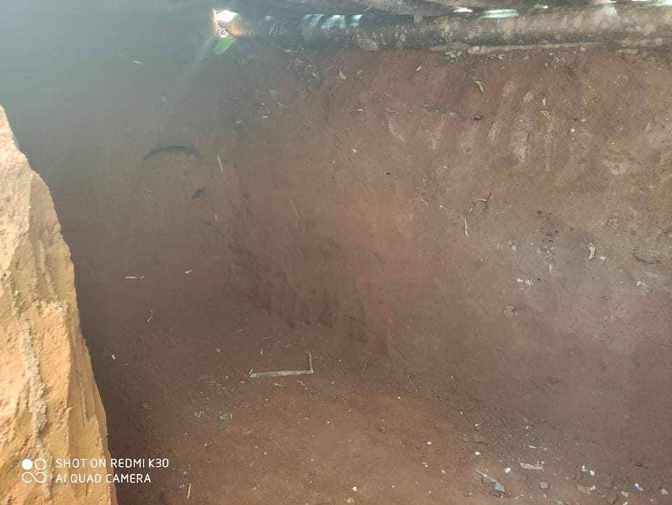 Every houses need to dig bomb shelters for the possible battles. Both village and city people were afraid of the civil wars. <a href="/trtworld/">TRT World</a> #WhatsHappeningInMyanmar  #May16Coup #HumansAreNotShields