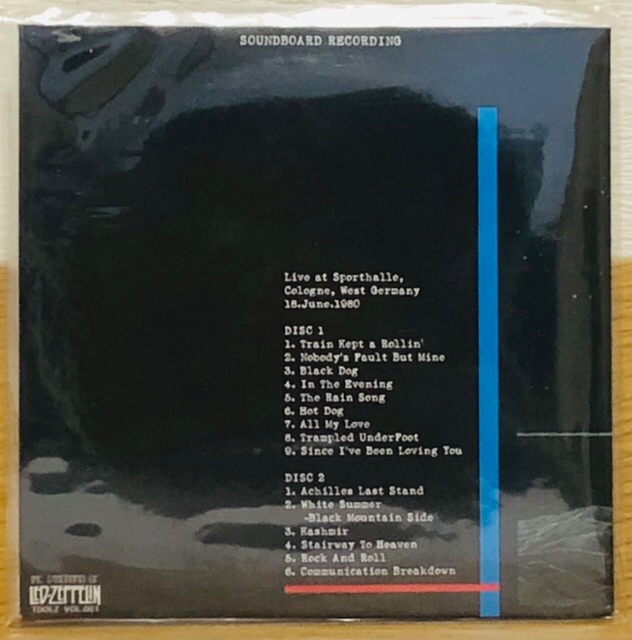 Majestic 12 Led Zeppelin Cologne 1980 1980 6 18 Cologne West Germany Ledzeppelin Cd Nowplaying T Co Kfrduw7bpq Twitter