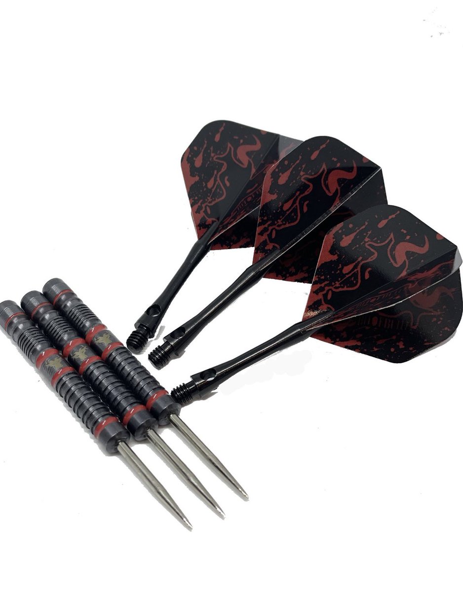 BitofBully black and gold Women's darts half custom shirts 