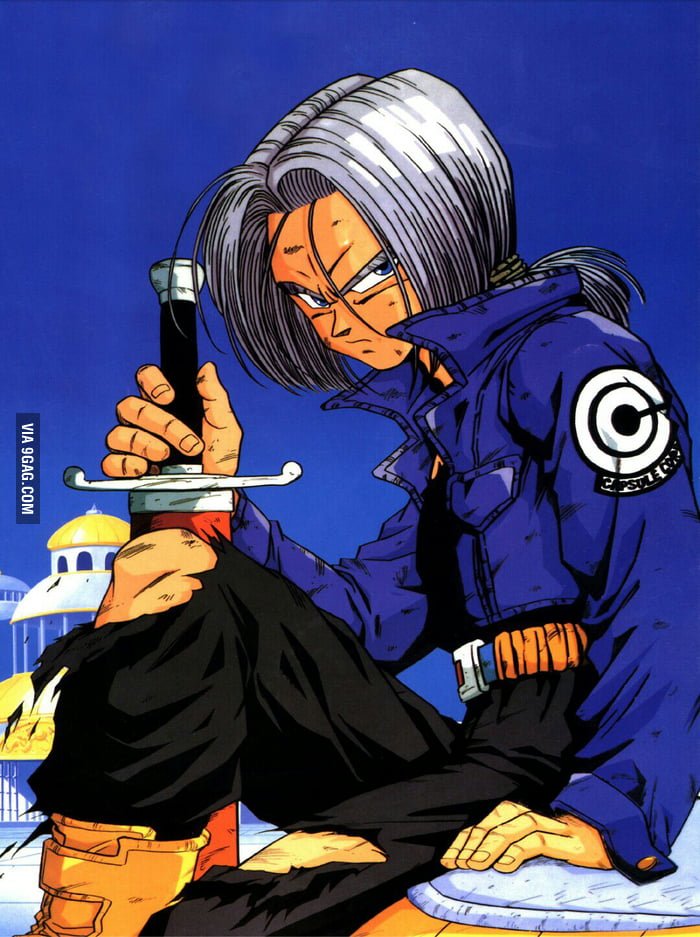 Why Does Future Trunks Hair Change Colors
