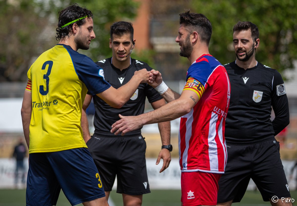 UE Castelldefels (@uecastelldefels) on Twitter photo #PrimerEquipUEC | 🟡🔵
🔜 S'apropa la #FINALÍSSIMA!!
🕕 18h
🏟️ Mpal Xevi Ramon (Vilassar de Mar)
⚽️ <a href="/UEVilassardeMar/">U.E. Vilassar de Mar</a> - <a href="/uecastelldefels/">UE Castelldefels</a>
💪 Volem els 3 punts, <a href="/uecastelldefels/">UE Castelldefels</a> 💪
#ObjectiuPlayOff #FemHistòria #PrimerEquipUEC | 🟡🔵
🔜 S'apropa la #FINALÍSSIMA!!
🕕 18h
🏟️ Mpal Xevi Ramon (Vilassar de Mar)
⚽️ <a href="/UEVilassardeMar/">U.E. Vilassar de Mar</a> - <a href="/uecastelldefels/">UE Castelldefels</a>
💪 Volem els 3 punts, <a href="/uecastelldefels/">UE Castelldefels</a> 💪
#ObjectiuPlayOff #FemHistòria