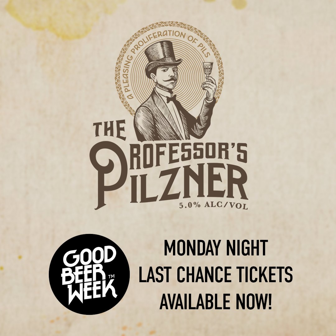Tomorrow we're closed for our <a href="/GoodBeerWeek/">GoodBeerWeek</a> event, the Professor Pilsner’s Proliferation of Pils!  Want to join us for an beer tastings, knowledge and food? We've just added 20 more tickets to give you one last chance to snap them up!  Book now: badshepherd.com.au/profpils
