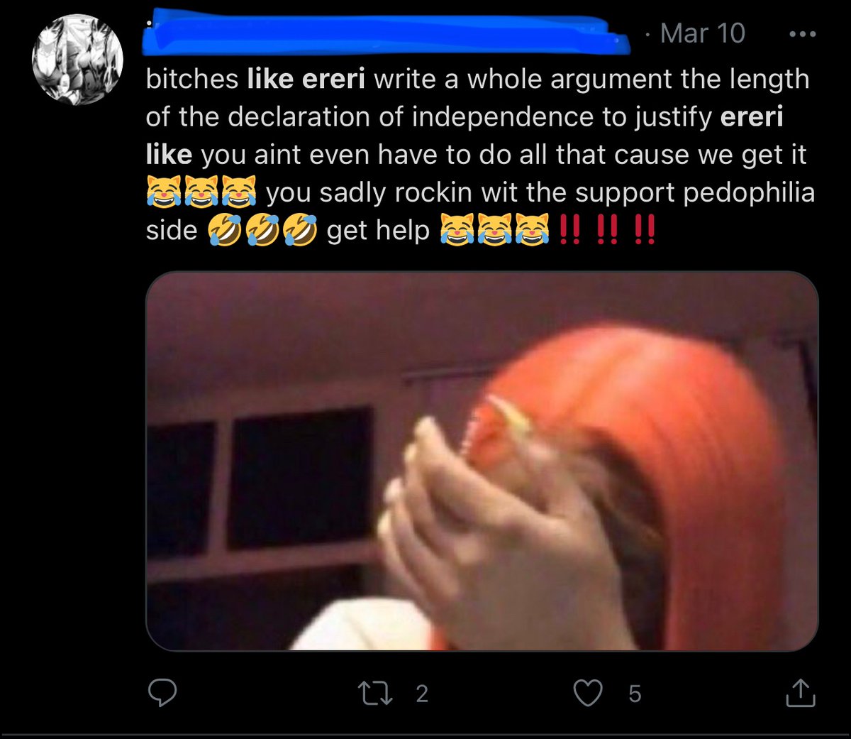 sorry for having a more expanded vocabulary and better argument i guess?