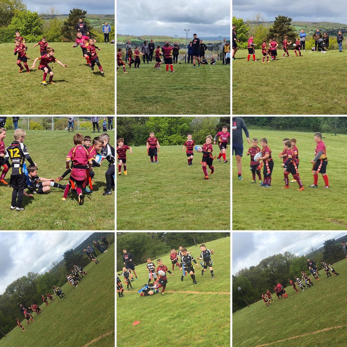 Under 7s debut game against Tumble. Fantastic morning of rugby, smiles all around 👍🏼👍🏼 #uppawands #maroonandgold #llanelliwanderersminiandjuniors #llanelliwanderersu7s #thefuturelooksbright #oneclubmanyteams #rugbyfamily