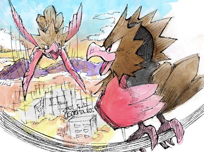 鳥ポケモンのtwitterイラスト検索結果