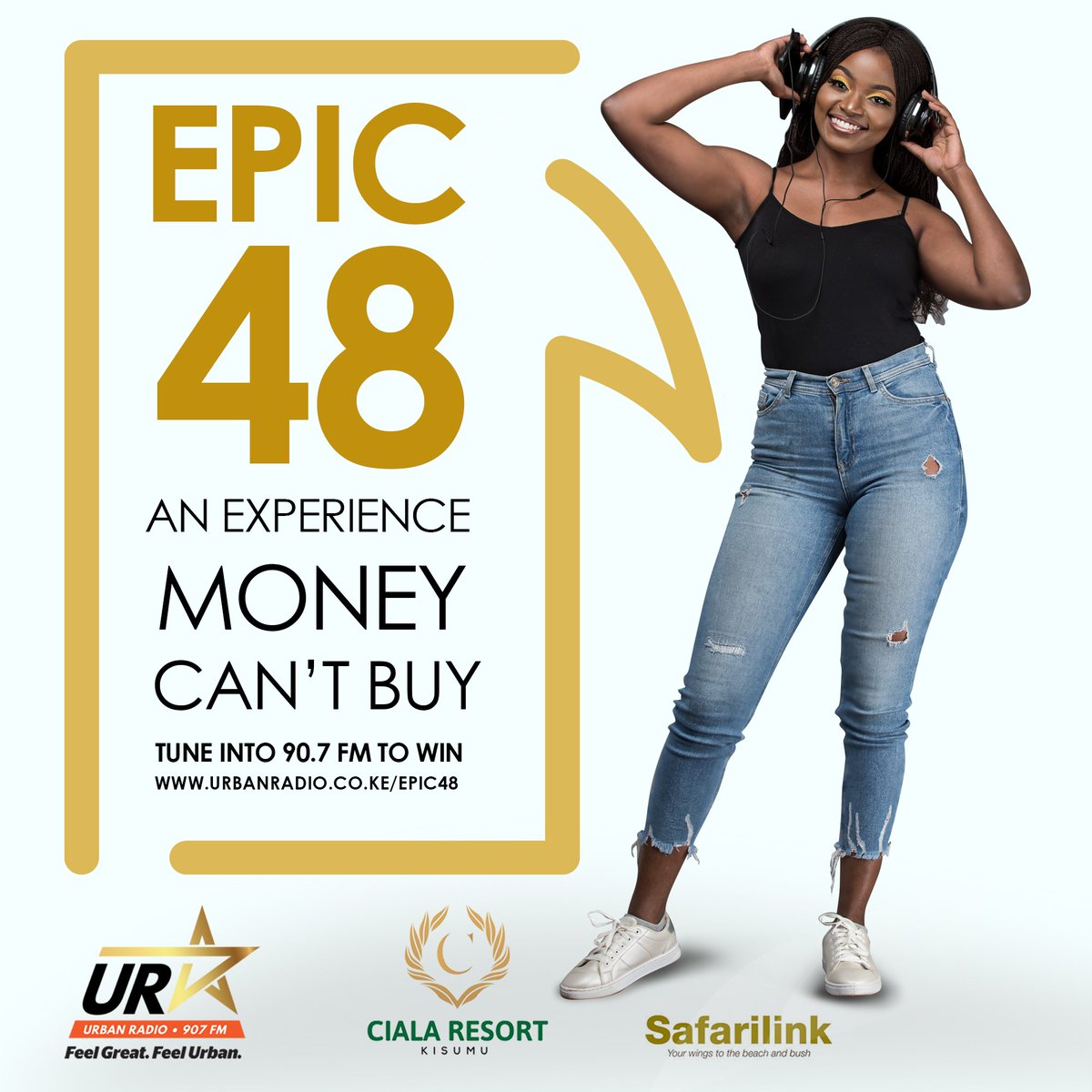 Only a few hours left before registrations for EPIC48 close. Head over to urbanradio.co.ke/epic48 now. Don't miss the chance to win a weekend filled with unforgettable memories.