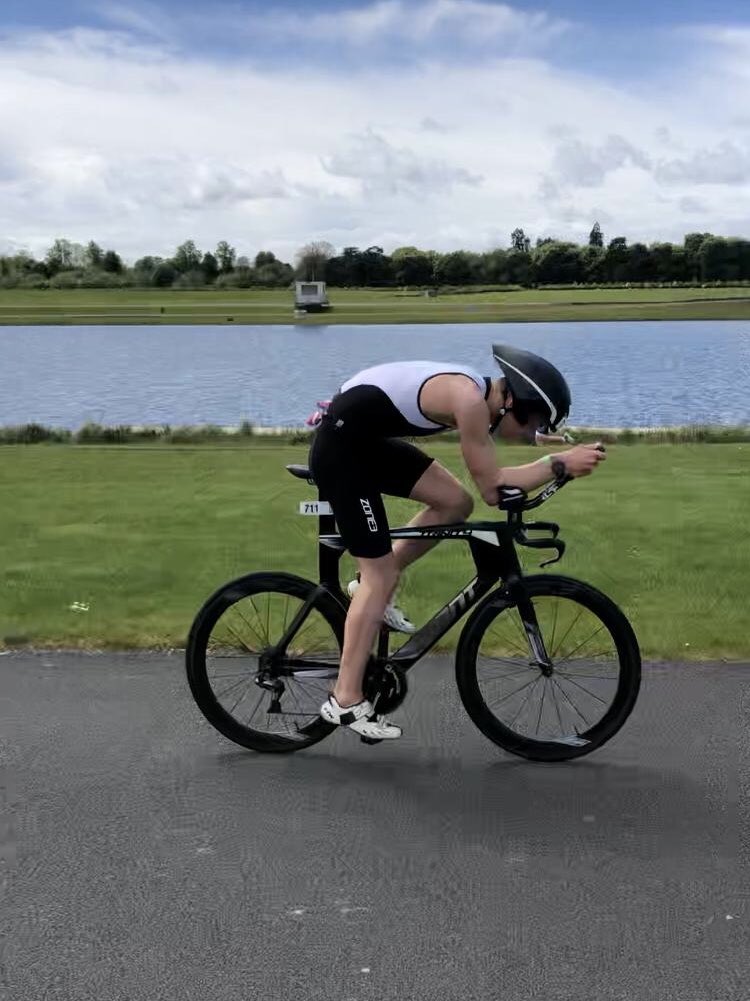 JackPowis1's tweet photo. Eton Dorney triathlon world qualifier. 3rd/8 in my age group. I felt strong on all 3 disciplines. Ideally I’d have gone a bit quicker on the run but still pleased.

@PedalPotential 
@GelEngineering https://t.co/8PE3PQdPbd