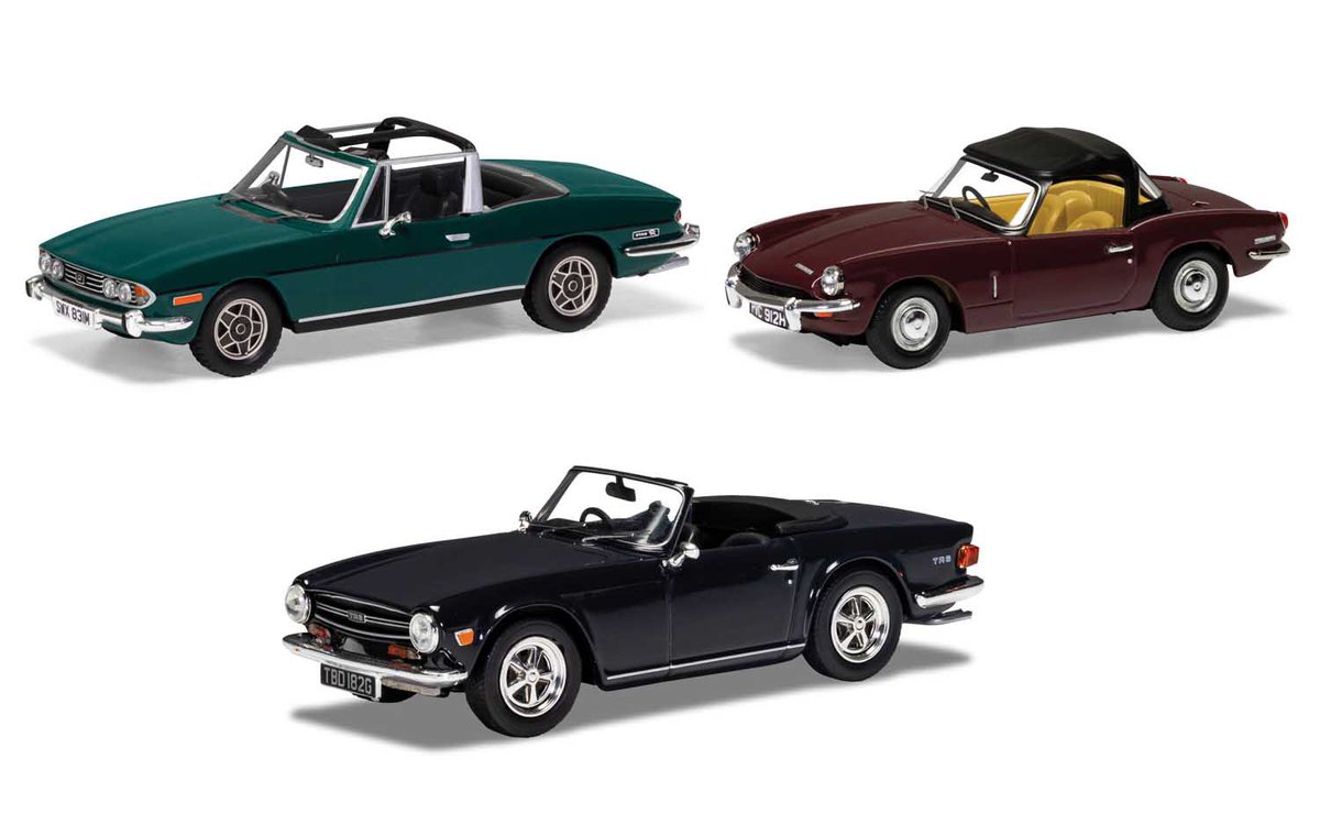 I’m very proud to say my Triumph TR6 is part of Corgis Triumph Sporting Collection #TheCorgiTR6 #YouTuber @TriumphSSixClub @clubtriumph @TRevents #TriumphTR6 #TriumphStag #TriumphSpitfire