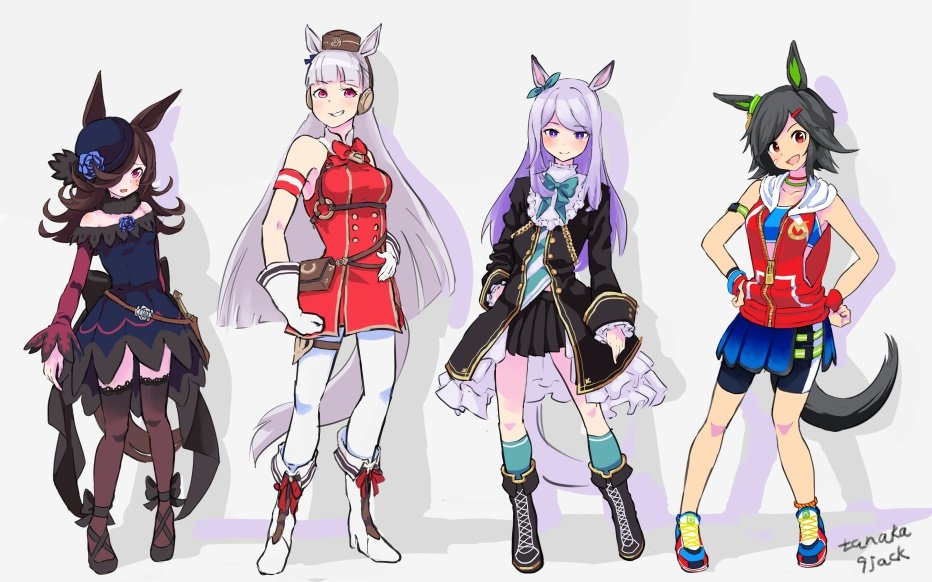 ウマ娘 チームシリウスすき ウマ娘 くじゃくのイラスト