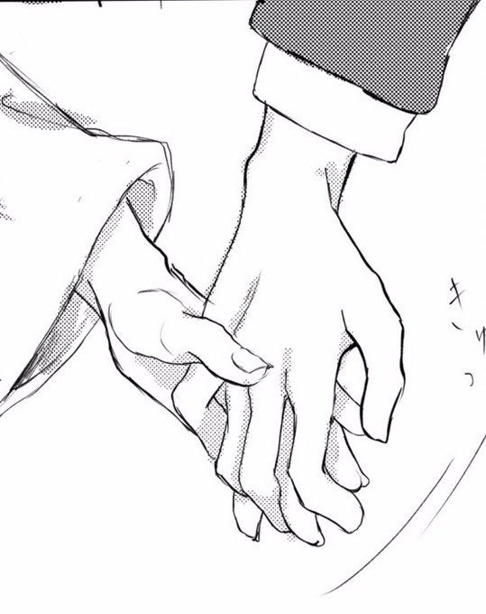 手繋ぎのtwitterイラスト検索結果