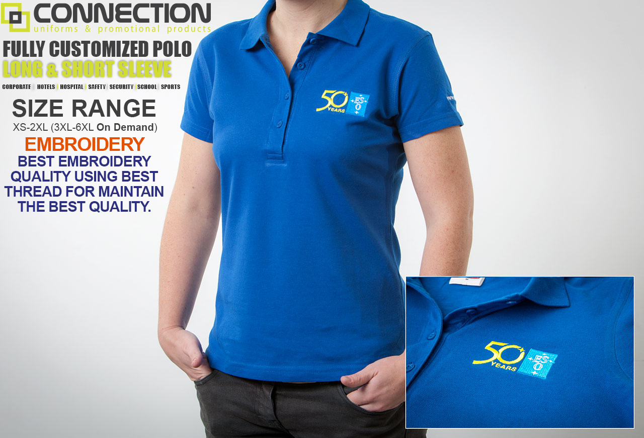 T shirt top embroidery dubai