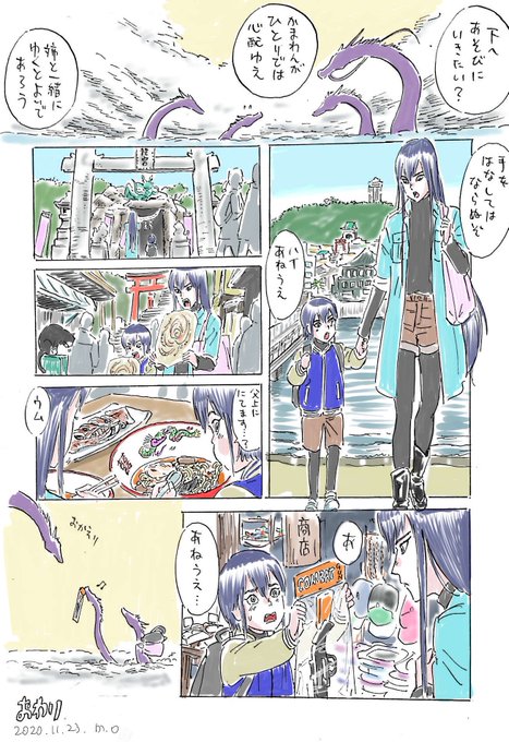 龍の姉弟、過去作です 
