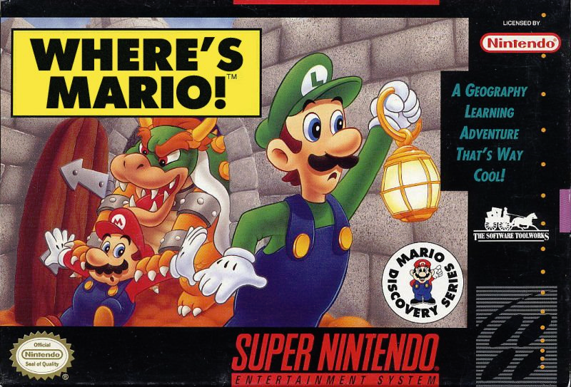 AwesomeVGFact's tweet photo. While Nintendo was developing the SNES port of Mario is Missing!, they were considering renaming the game to "Where's Mario!" to make people think it was a new game. They reverted this change as to avoid legal trouble. https://t.co/HgNgO52Wwe