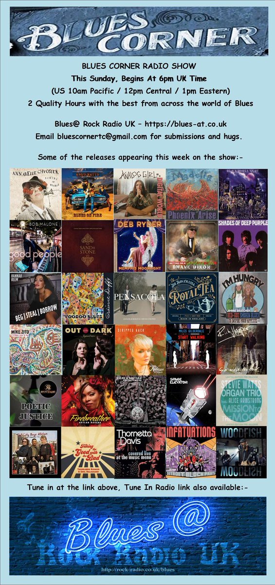 Thanks to <a href="/AltRootsBrum/">Alternative Roots on BrumRadio</a> on <a href="/BrumRadio/">Brum Radio</a> for playing Pensacola today! Take a listen again here: mixcloud.com/.../mike-davie…   
And tune into Blues Corner on <a href="/BLUESRADIO1/">BLUES@</a>  @RockRadiocouk  tonight from 6pm to hear it get a spin there! blues-at.co.uk