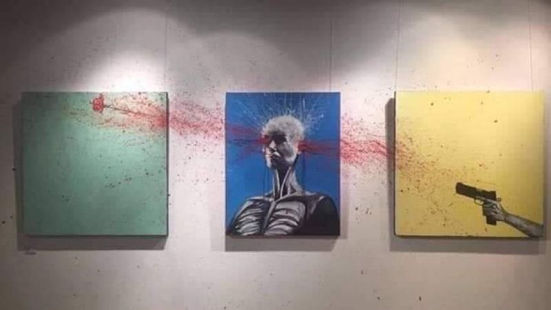 basem_basim's tweet image. رصاصة من الماضي
 أصابت الحاضر
وشوهت المستقبل