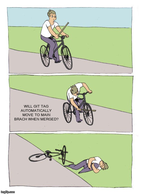 overflow_meme's tweet image. Will git tag automatically move to main brach when merged? stackoverflow.com/questions/6755… #gitmerge #gitbranch #git