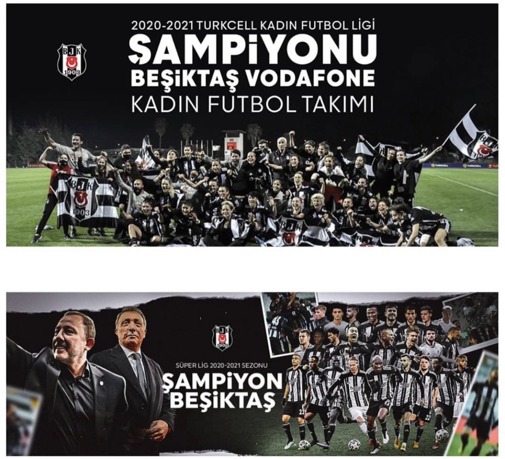 Çifte ŞAMPİYONLUK ÇOK ŞÜKÜR ALLAHIM 🙏🏆🦅 #SampiyonBesiktas  #BırakmamSeni #beşiktaş